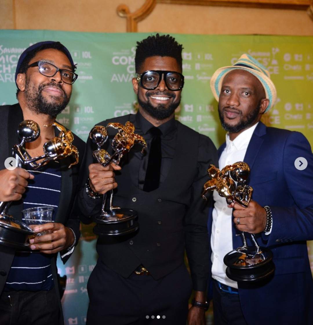 Basketmouth Wins 2nd Consecutive Savanna Pan-African Comic of The Year Award