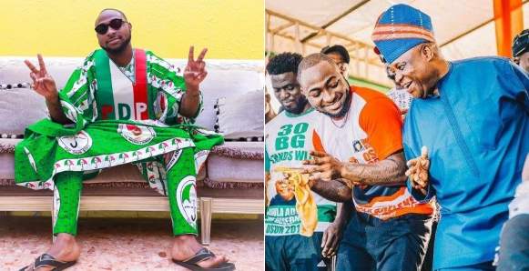 'You are mad' - Davido tells fan who advised him on how to support his uncle's political career