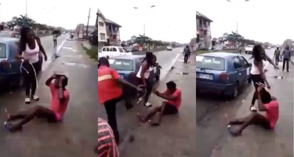 Mentally unstable man beaten for picking used condoms and sanitary pads in Port Harcourt (video)