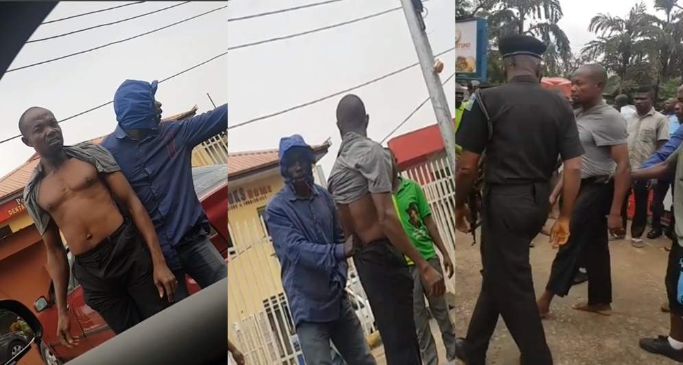 Okada man raises alarm after random man touches him and his P£nis disappears in Lagos (Video)
