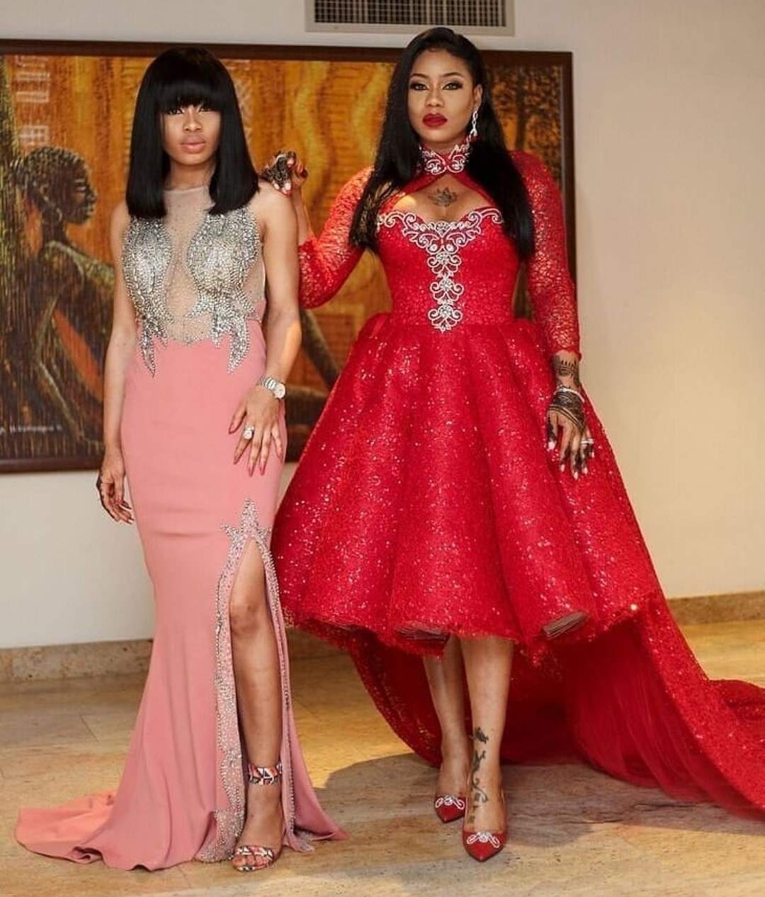 Toyin Lawani reacts to Miracle 'dumping' Nina