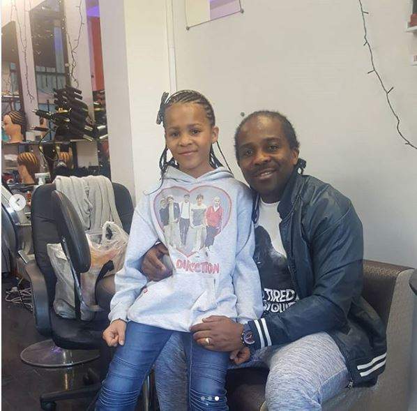 Laura Ikeji's husband shares lovely photos of his kids he had with a white woman