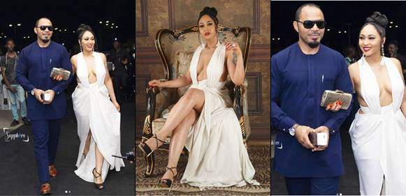 Rosy Meurer Goes Totally Braless For 'Merry Men' Premiere In Abuja