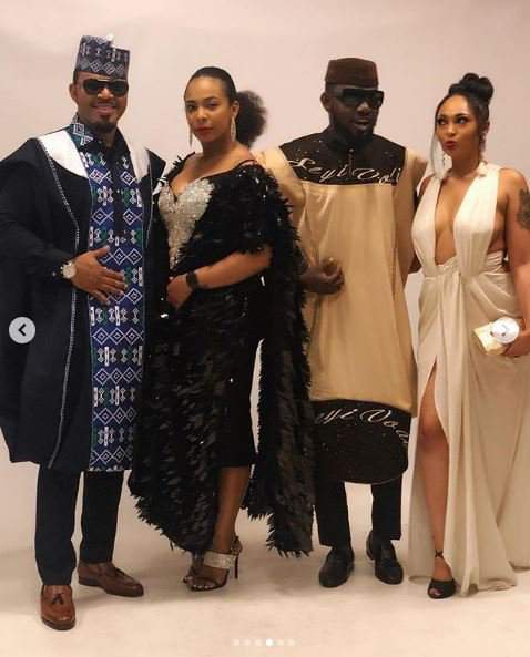 Rosy Meurer Goes Totally Braless For 'Merry Men' Premiere In Abuja