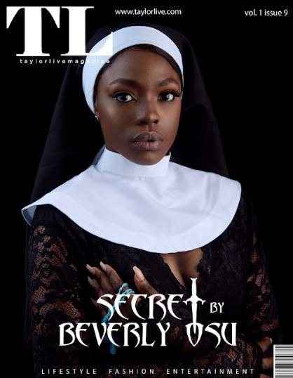 Beverly Osu Covers Latest Edition Of Taylor Live Magazine In Racy And Controversial Nun Habits (Photos)