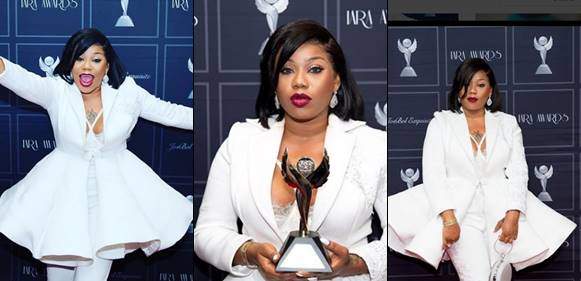 Toyin Lawani Wins Best Female Fashion Designer of the Year at IARA