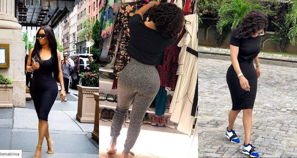 Toke Makinwa runs into another problem, days after her buttt became miraculously bigger