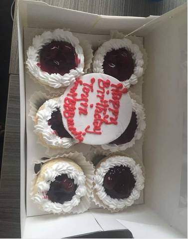 Toyin Abraham shows off the cakes she got for her birthday (Photos)