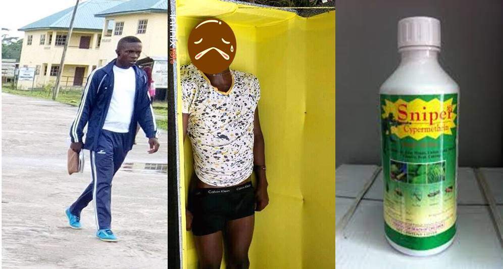 Final year student commits suicide after quarrel with girlfriend in Bayelsa (Photos)
