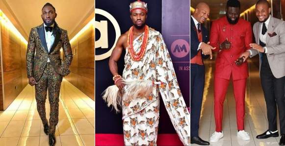 #AMVCA2018: Ebuka, Leo Dasilva, Tobi Bakre, check out 10 of the best dressed male celebs