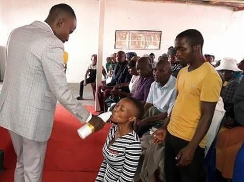 'They were drinking the blood of Jesus' - Pastor who gave members JIK bleach to drink defends his action