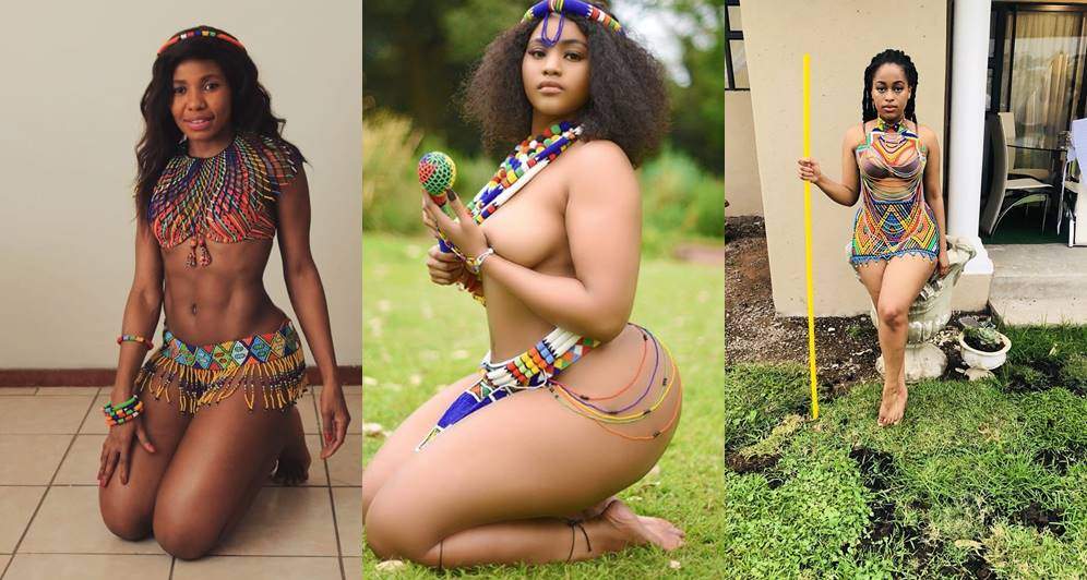 South African ladies show off their boobs, curves and stunning beauty as they celebrate Heritage Day (Photos)