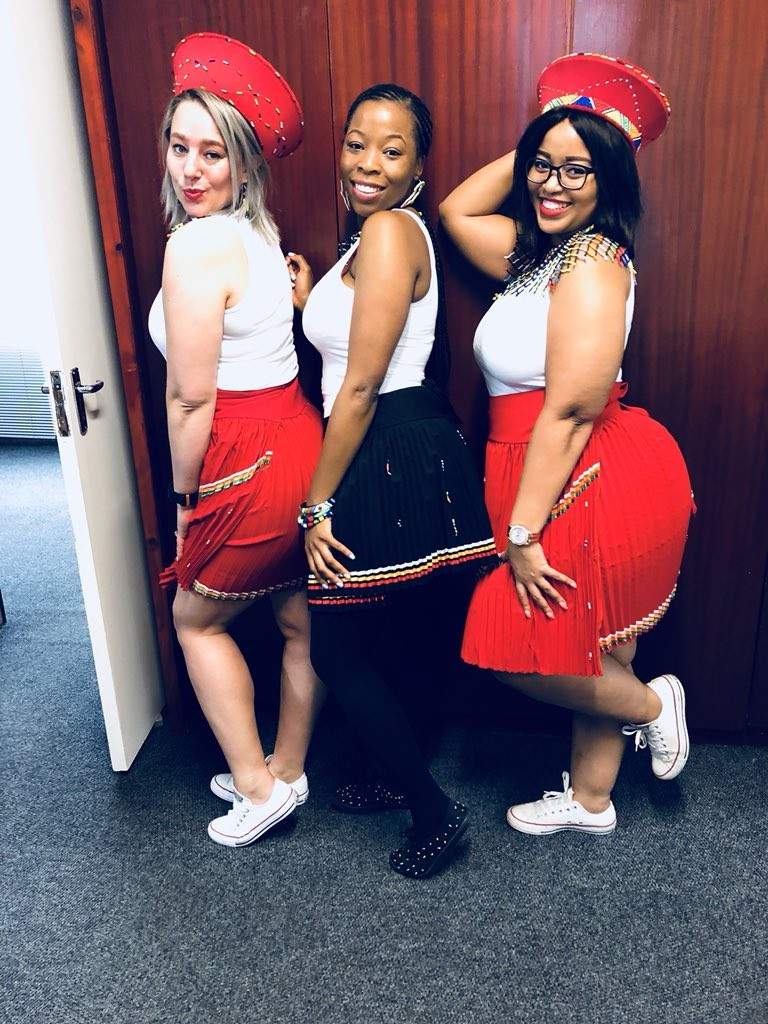 South African ladies show off their boobs, curves and stunning beauty as they celebrate Heritage Day (Photos)