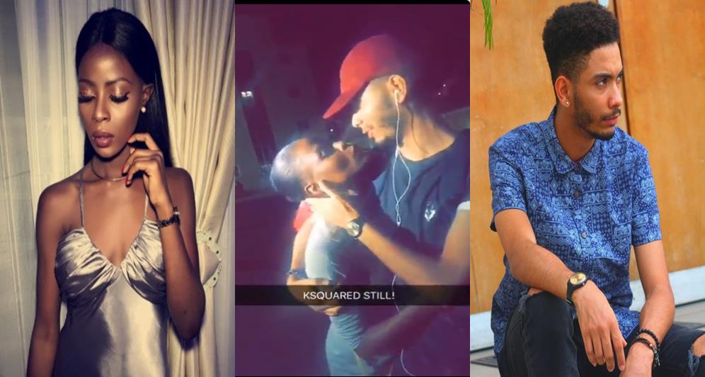 #BBNaija: Khloe and K-Brule all loved up as they arrive Lagos (Video)