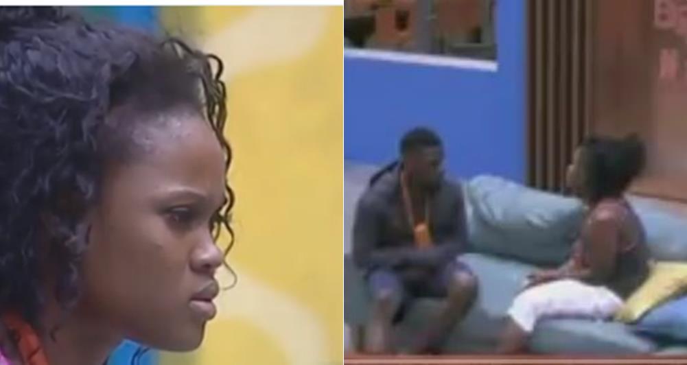 #BBNaija: Cee C breaks down in tears as Tobi finally walks away despite her apology (Videos)