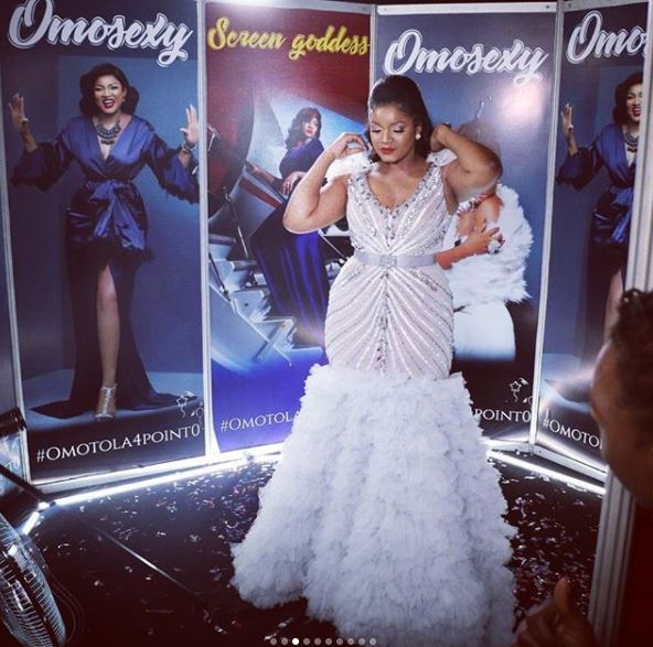 Checkout this Expensive Dress Actress Omotola Wore On Her Birthday (Photos)