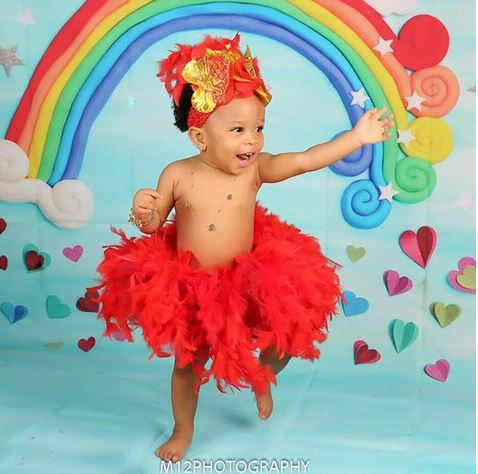 'Despite flushing you out,you survived'- Adaeze Yobo says as she celebrates her daughter Ist birthday