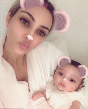 Kim Kardashian Shares First Picture Of Her Newborn Daughter, Chicago