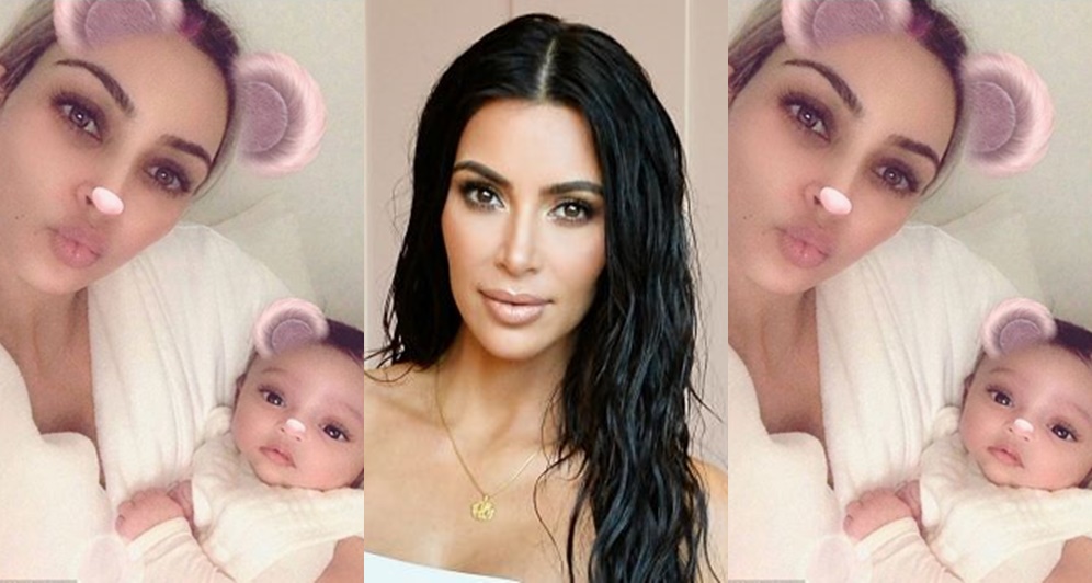 Kim Kardashian Shares First Picture Of Her Newborn Daughter, Chicago