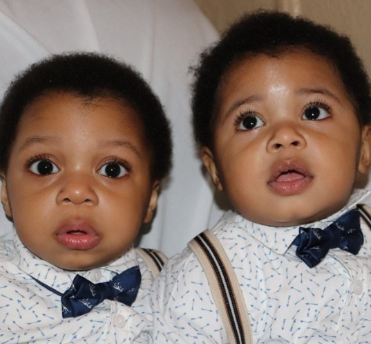 Actor Johnpaul Nwadike Shares Cute Photos Of His Twins As They Celebrate Their First Birthday