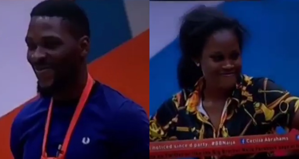 #BBNaija: Housemate Tobi Wins Head Of House Challenge Again, Picks Cee-C To Enjoy The Luxuries With Him