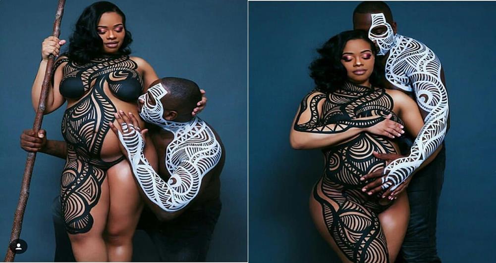 Checkout this viral couple's artistic maternity shoot (Photos)