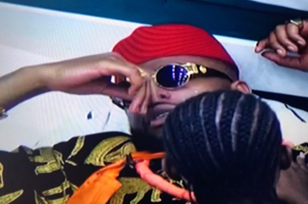 #BBNaija Teddy A weeps over Bam Bam's shock eviction (Video)