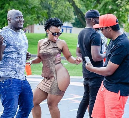 South African Dancer, Zodwa Wabantu Goes Nude On The Set Of New Music Video