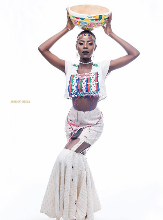 Beautiful Photos Of #BBNaija's Khloe In Hausa Traditional Attire