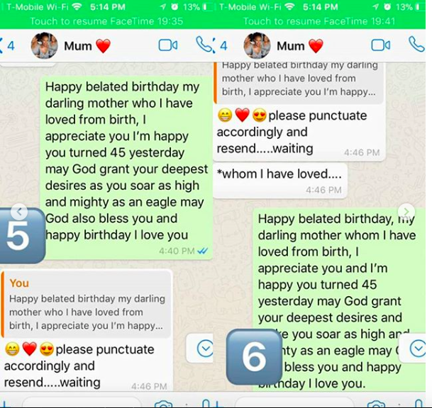 Funny Conversation Between A Mother And Her Son On Her Birthday