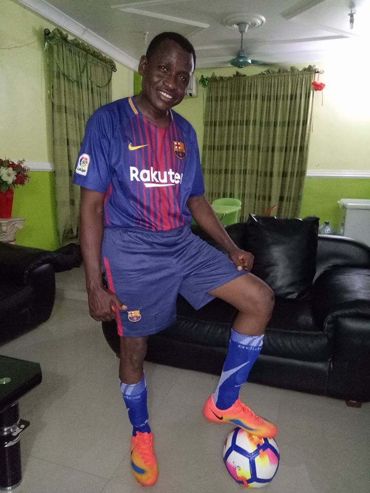 Checkout How This Man And His Family Celebrated Barcelona's Win Against Chelsea