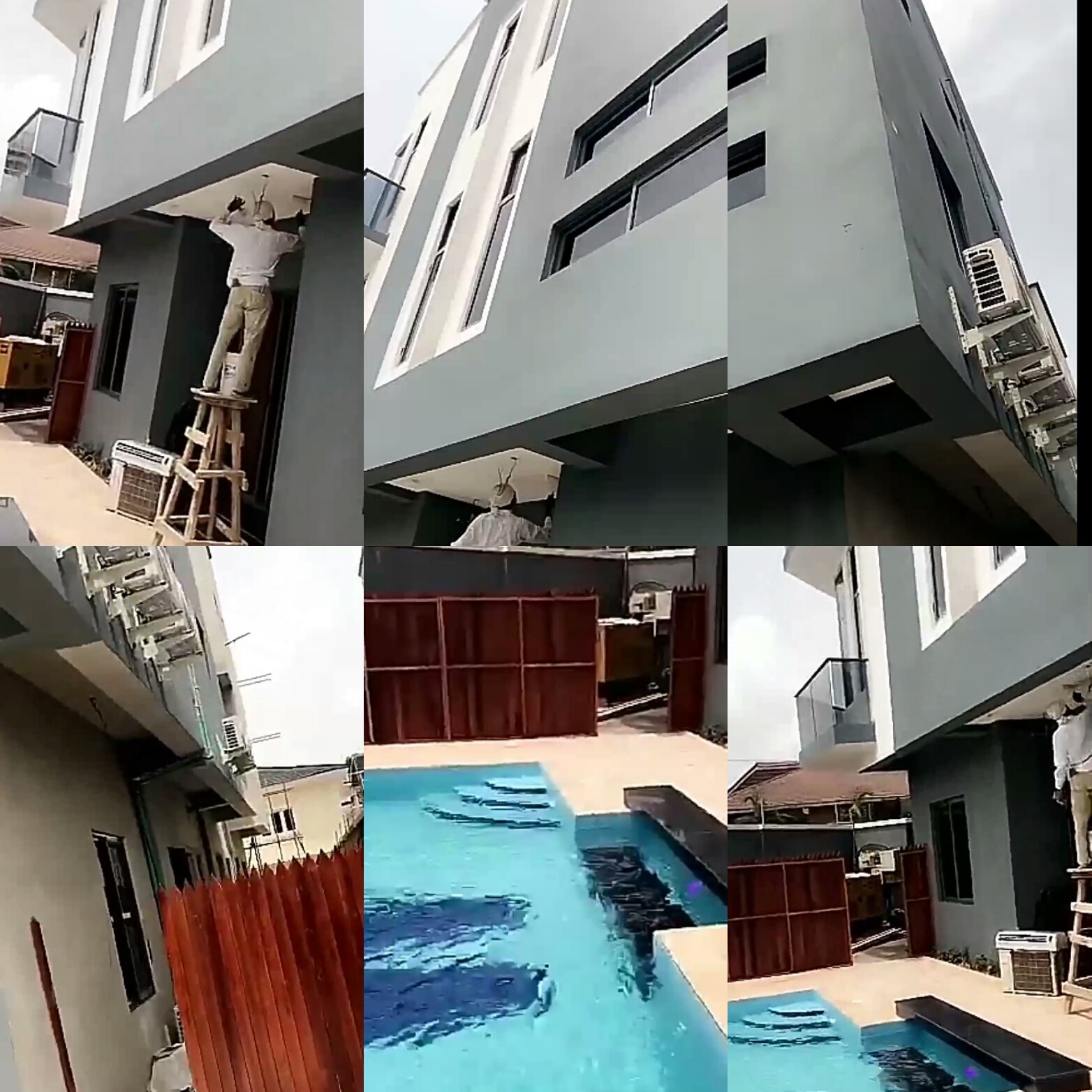 First Photos Of BankyW's Mansion