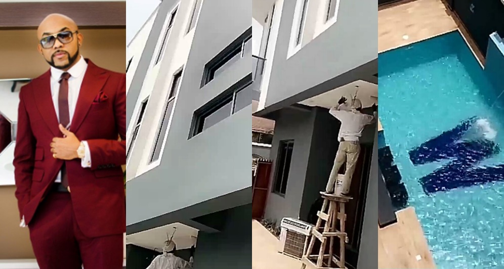 First Photos Of BankyW's Mansion