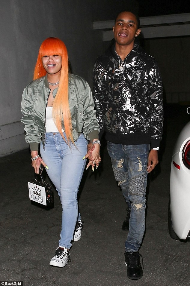 Blac Chyna Finally Confirms She's Dating 18-Year Old Rapper YBN Almighty Jay (Photos/Video)
