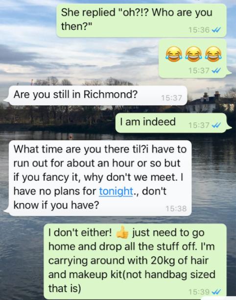 Couple who met after mistaken WhatsApp message end up getting married (Screenshots)