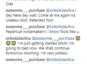 #BBNaija 2018: Leo's Instagram handler is a real savage! See how he dragged a non-fan