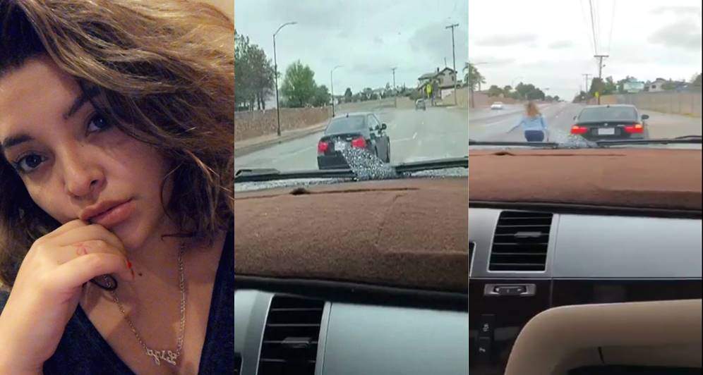 Mom flogs her 13-year-old son for taking her new car to his bae's house (Video)