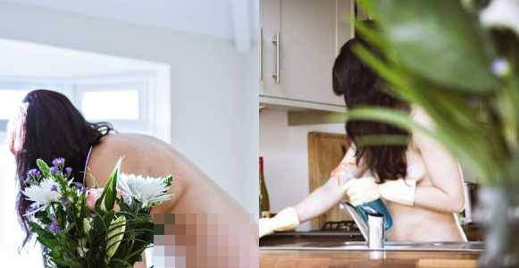 Naked cleaner opens up on what happens when she cleans clients' homes