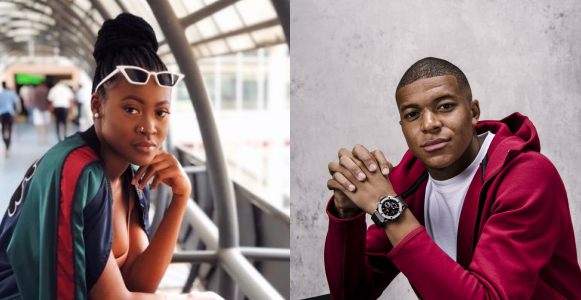 'I'm not your mate' - Nigerian lady 'angry' at French footballer, Mbappe for not replying her DM