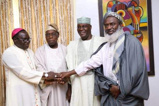 Bishop Oyedepo, Joins Atiku, Obasanjo For A Close Door Meeting