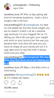 Uche Ogbodo replies trolls who slammed her over her weight loss