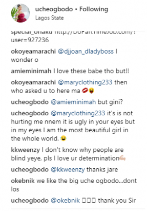 Uche Ogbodo replies trolls who slammed her over her weight loss