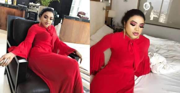 Bobrisky looks prettier than ever as he flaunts new B00bs in new photos