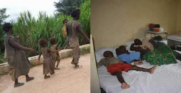 Government rehabilitate family of 5 battling mental illness in Cross River State (Photos)
