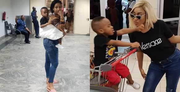 I almost lost my son 3 weeks ago - Tonto Dikeh