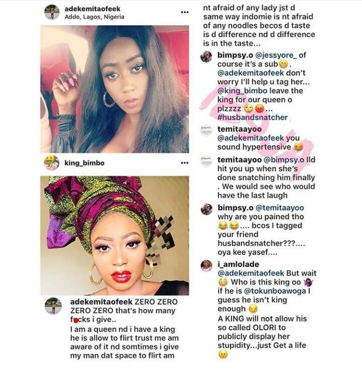 Actress Kemi Taofeek shades her colleague for trying to snatch her boyfriend