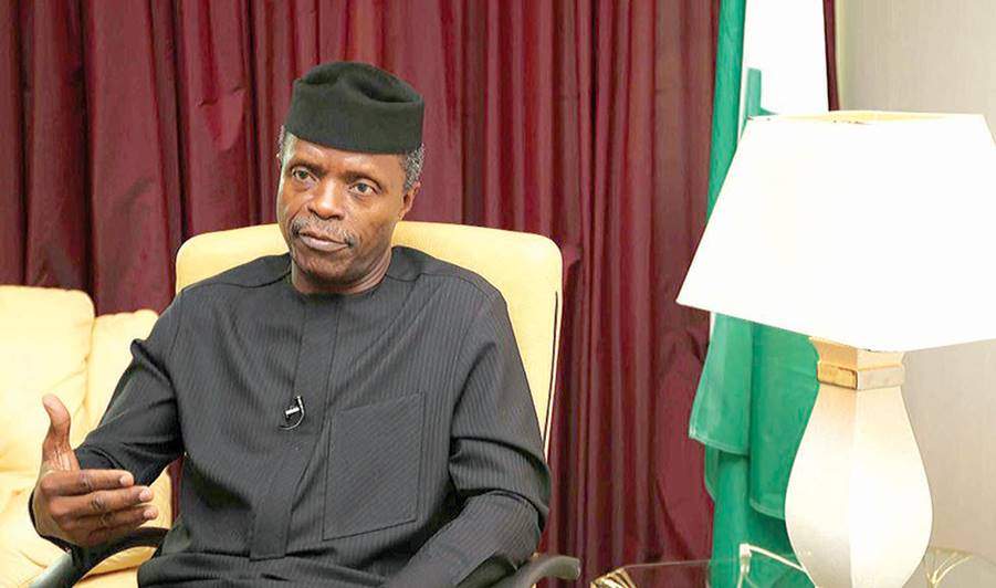 'Whenever I want to sack a corrupt public official, religious leaders intervene' - VP, Osinbajo