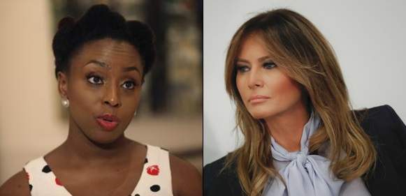 Chimamanda Adichie Refers To Trump's Wife Melania As A 'Racist'
