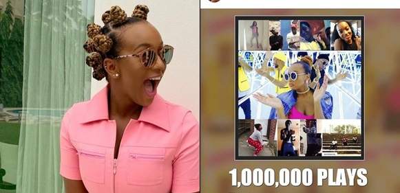 Dj Cuppy Celebrates As Her Song 'Werk' Clinches One Million Plays