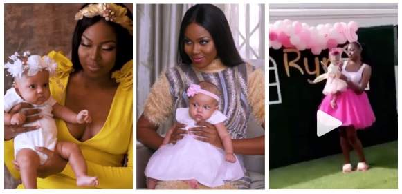 Yvonne Nelson Celebrates Daughter, Ryn Roberts As She Turns One (Photos+Videos)